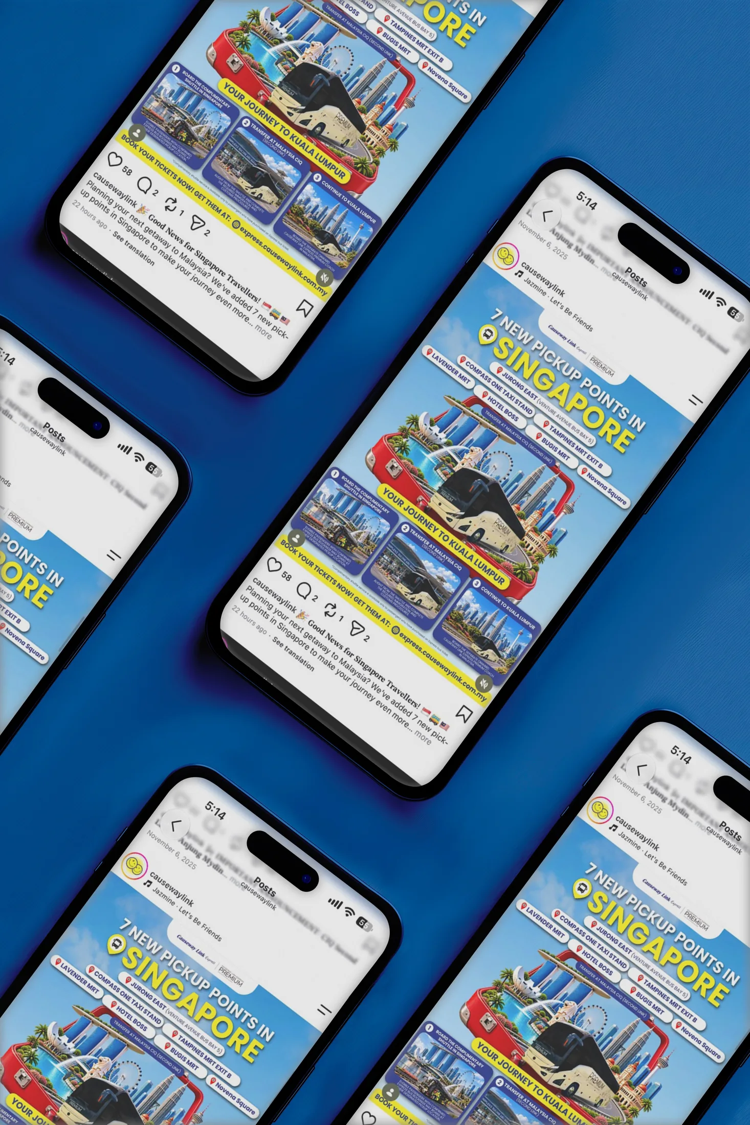 Causeway Link social media post mockup